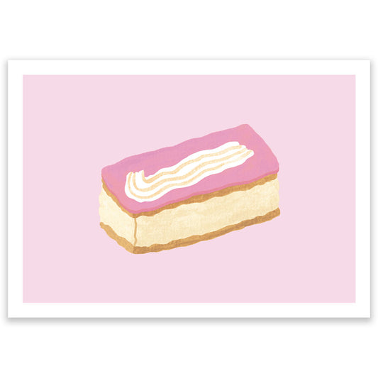 Roze Tompouce Postcard - Little Lefty Lou