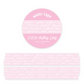 Script Light Pink Washi Tape - Little Lefty Lou