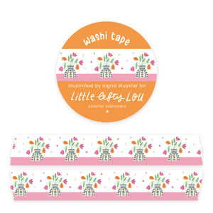 Tulip Vase Washi Tape - Little Lefty Lou