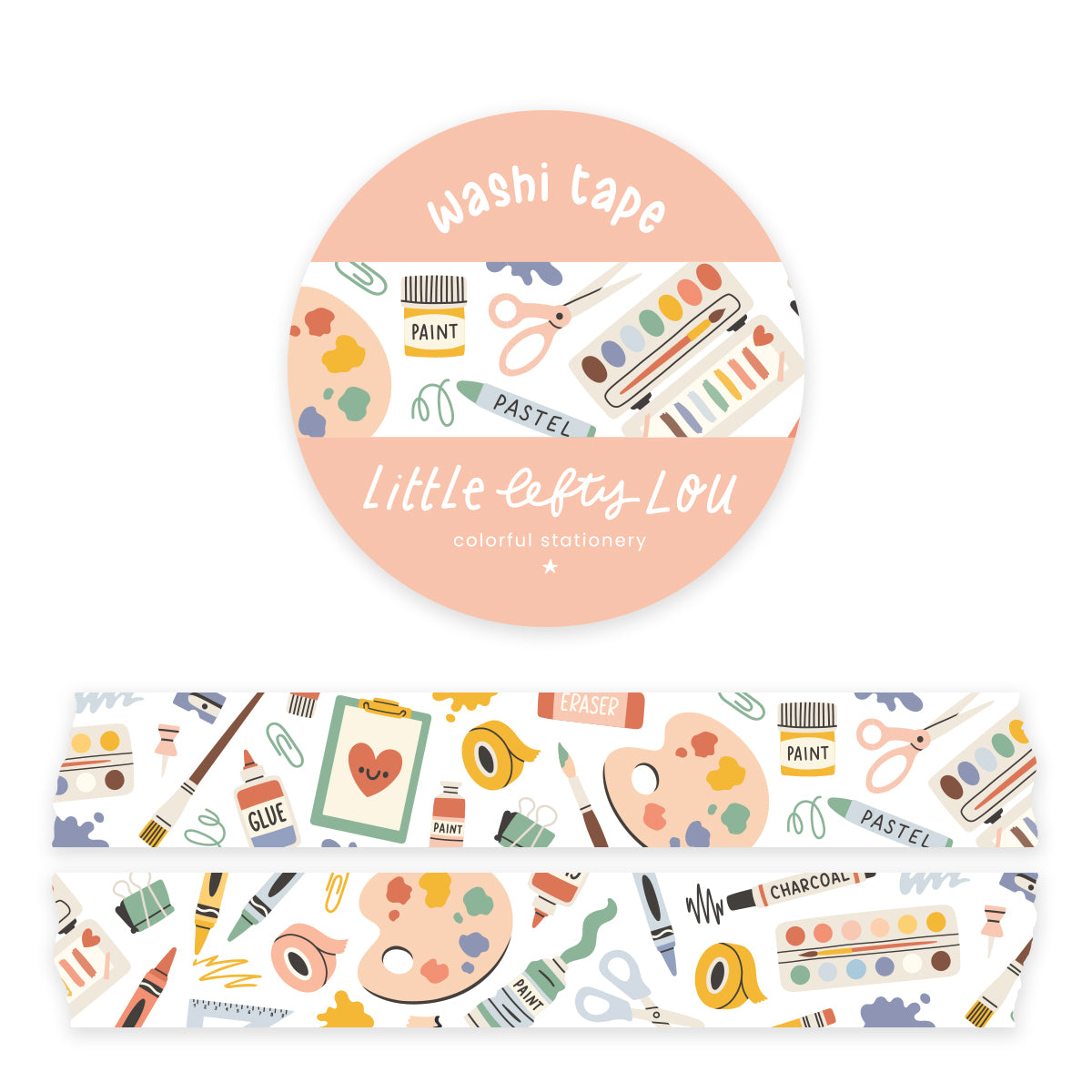 Art Supplies Washi Tape - Little Lefty Lou