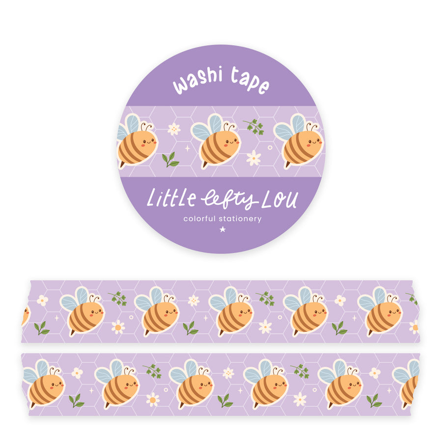 Bumble Bees Washi Tape - Little Lefty Lou