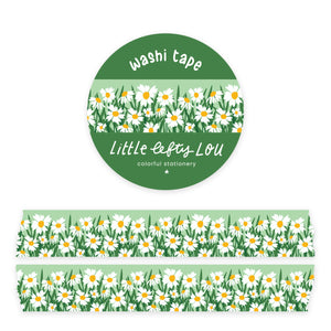 Daisies Border Washi Tape - Little Lefty Lou