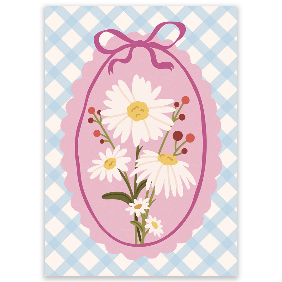 Whimsy Bouquet Postcard
