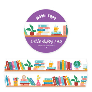 Bookshelf Washi Tape - Little Lefty Lou