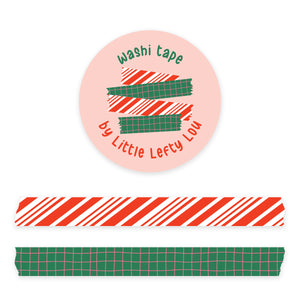 Christmas Basics - 2 Slim Washi Tapes - Little Lefty Lou