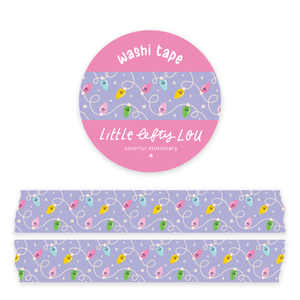Christmas Lights Washi Tape