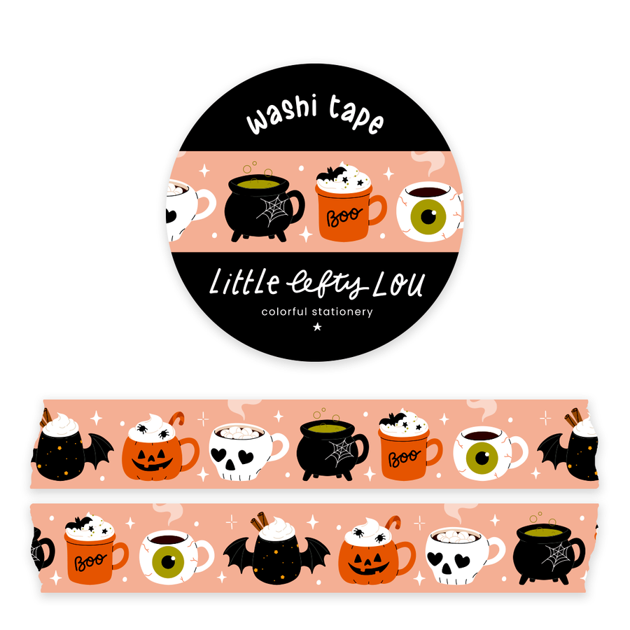 Halloween Drinks Washi Tape