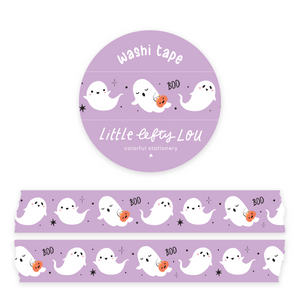 Ghosts Purple Washi Tape - Little Lefty Lou