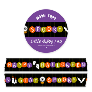 Happy Halloween Beads Washi Tape