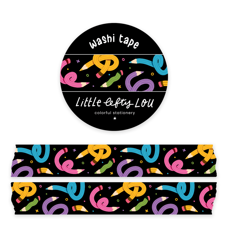Happy Pencils Washi Tape