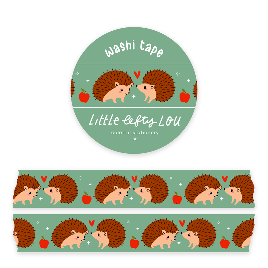 Hedgehogs Washi Tape