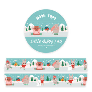 Ice Skating Washi Tape - Little Lefty Lou