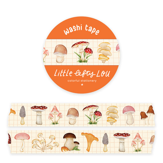 Mushrooms Washi Tape