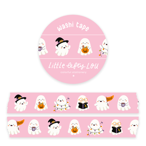 Pink Ghosts Washi Tape