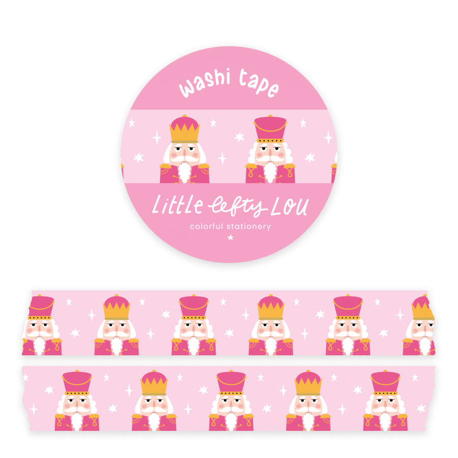 Pink Nutcracker Washi Tape