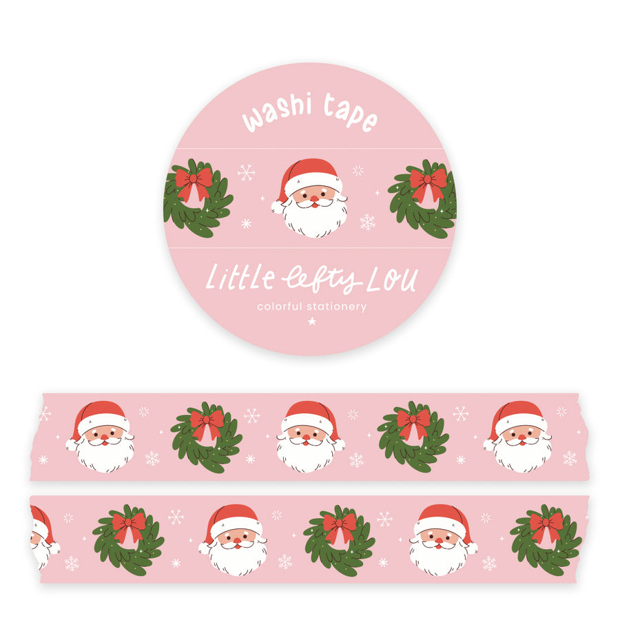 Santa Wreath Washi Tape