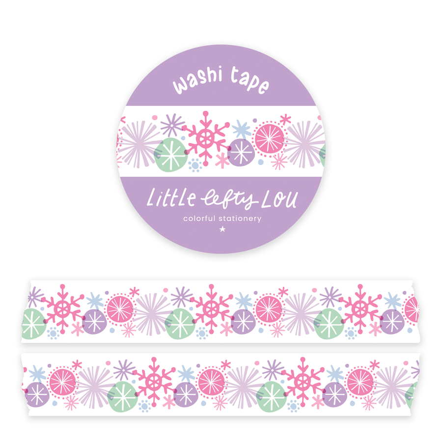 Snowflakes Washi Tape
