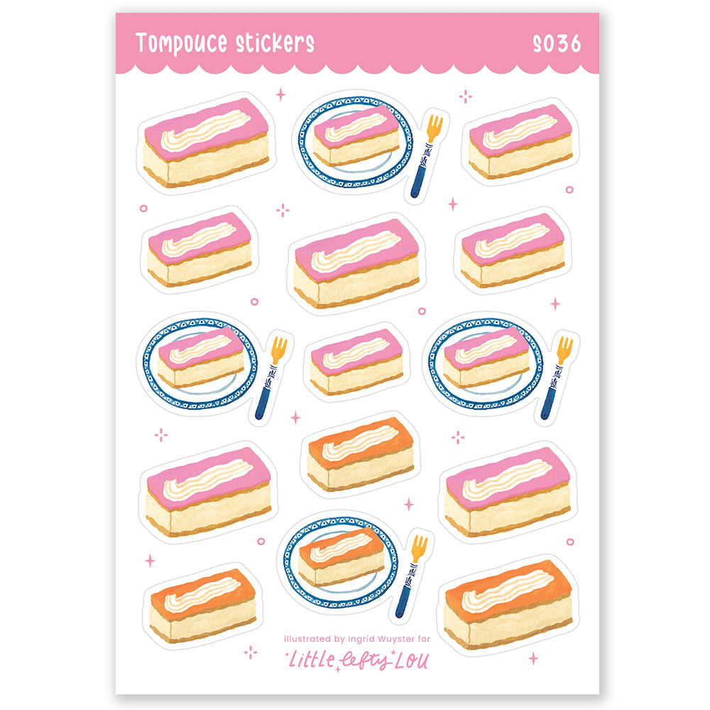 Tompouce Stickers (S036) - Little Lefty Lou