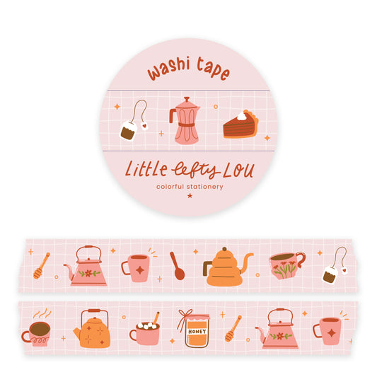 Warm Drinks Washi Tape