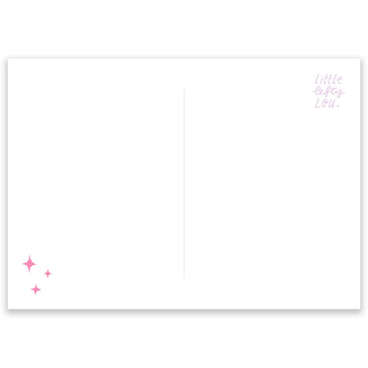 You Make The World A Better Place Postcard - Little Lefty Lou