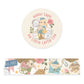 Brede Bunny Mail Washi Tape