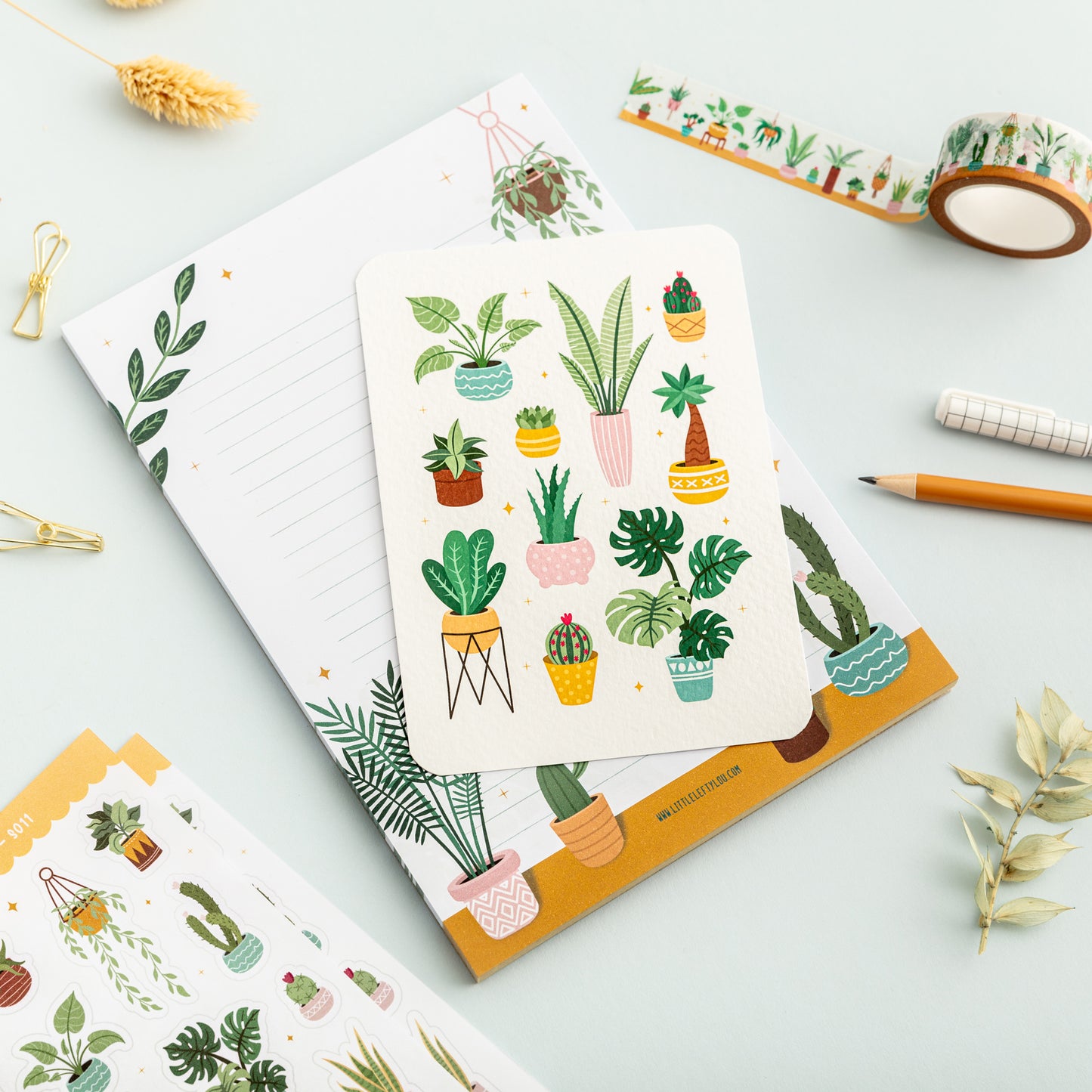 Houseplants Ansichtkaart