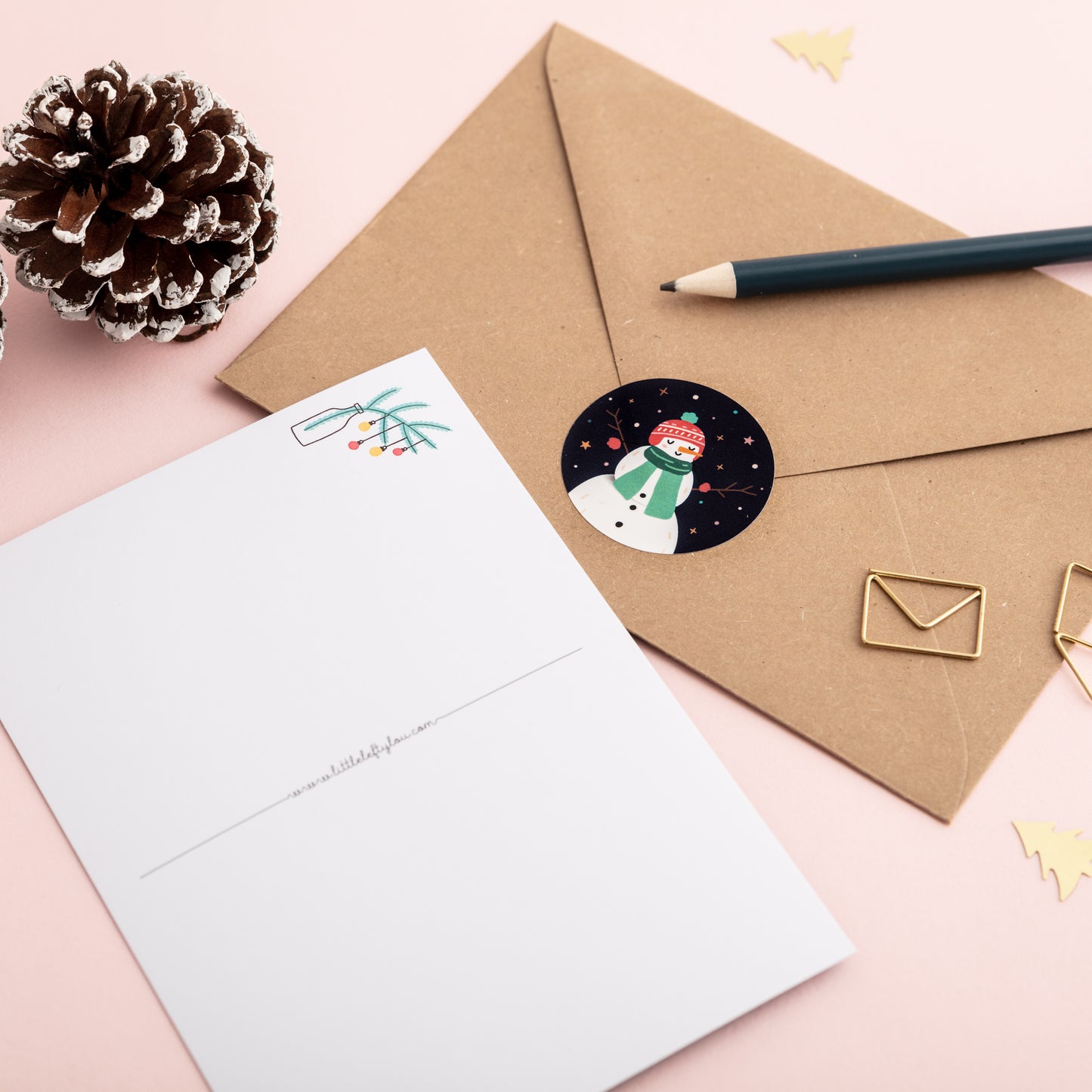 Mail for Santa Ansichtkaart + Enveloppe