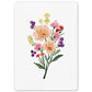 Flower Bouquet Pink/Purple Ansichtkaart