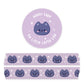 Cats Purple Washi Tape