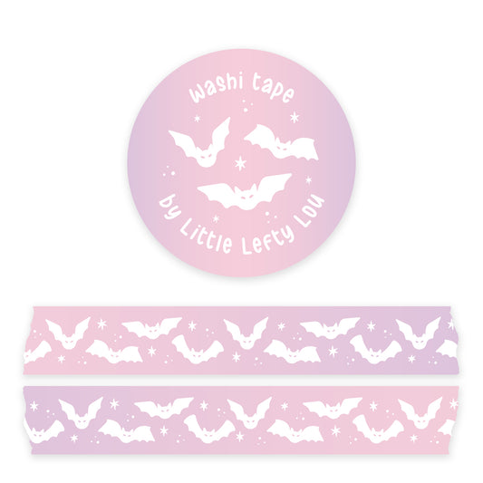 White Bats Washi Tape