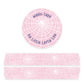 Spiderweb Pink Washi Tape