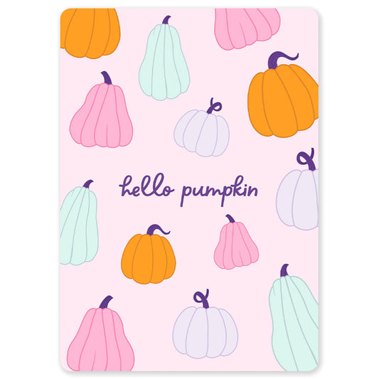 Hello Pumpkin Ansichtkaart