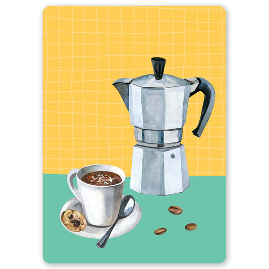 Coffee Percolator Ansichtkaart