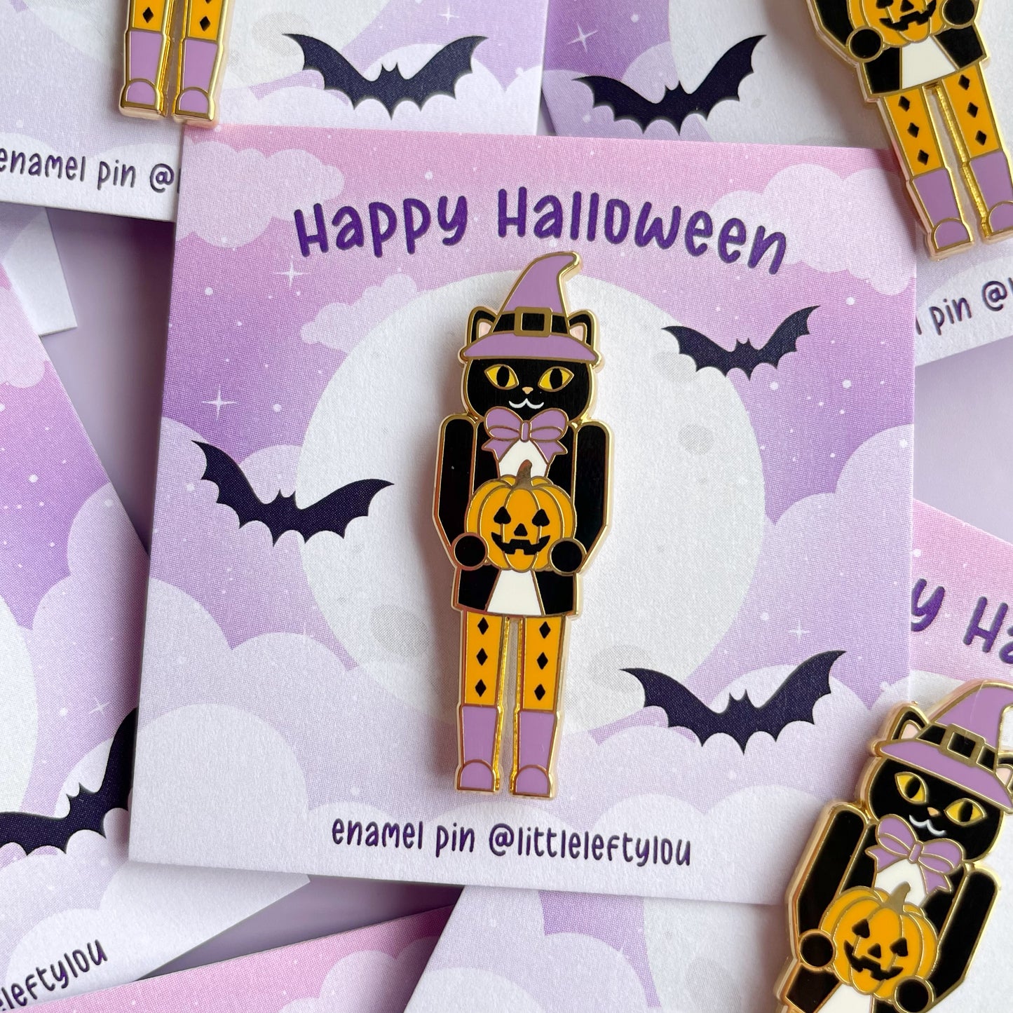 Halloween Notenkraker Pin